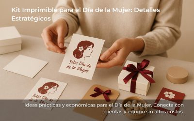 Kit Imprimible para el Día de la Mujer: Detalles Estratégicos
