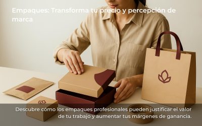 Empaques: Transforma tu precio y percepción de marca