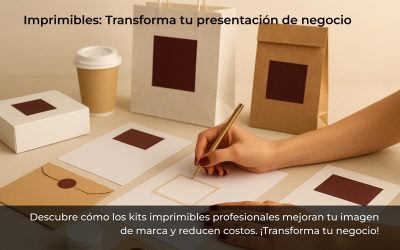 Imprimibles: Transforma tu presentación de negocio