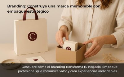 Branding: Construye una marca memorable con empaque estratégico