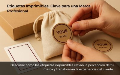 Etiquetas Imprimibles: Clave para una Marca Profesional