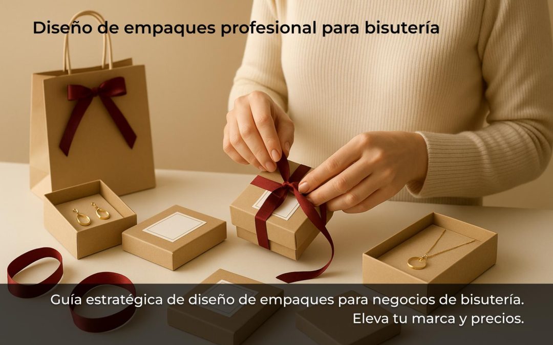 Diseño de empaques profesional para bisutería